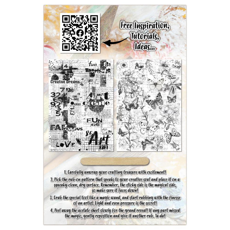 AALL & Create A5 Rub-Ons - Fly Around, RO-21