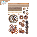 Elizabeth Craft Designs Rub-Ons - Layers of Time, RO-001