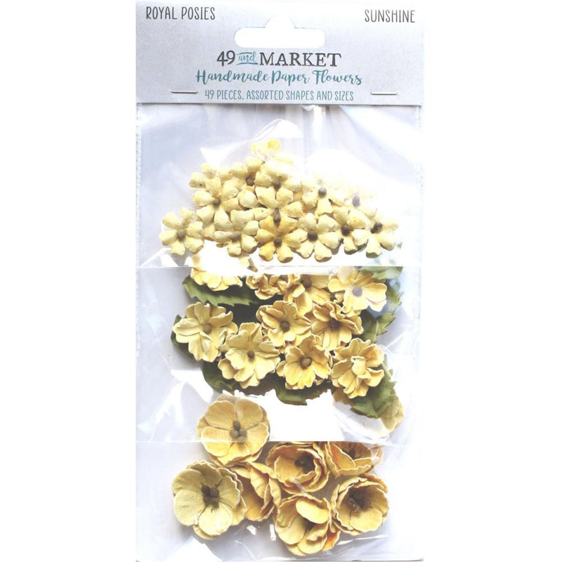 49 and Market Paper Flowers - Royal Posies - Sunshine, RP-34109