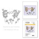 House Mouse Designs Cling Rubber Stamps - Tea for Two, RCS-005