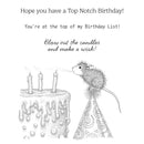 House Mouse Designs Cling Rubber Stamps - Top Notch Birthday, RSC-050