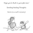 House Mouse Designs Cling Rubber Stamps - Healing Thoughts, RSC-051