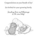 House Mouse Designs Cling Rubber Stamps - Bundle of Joy, RSC-052