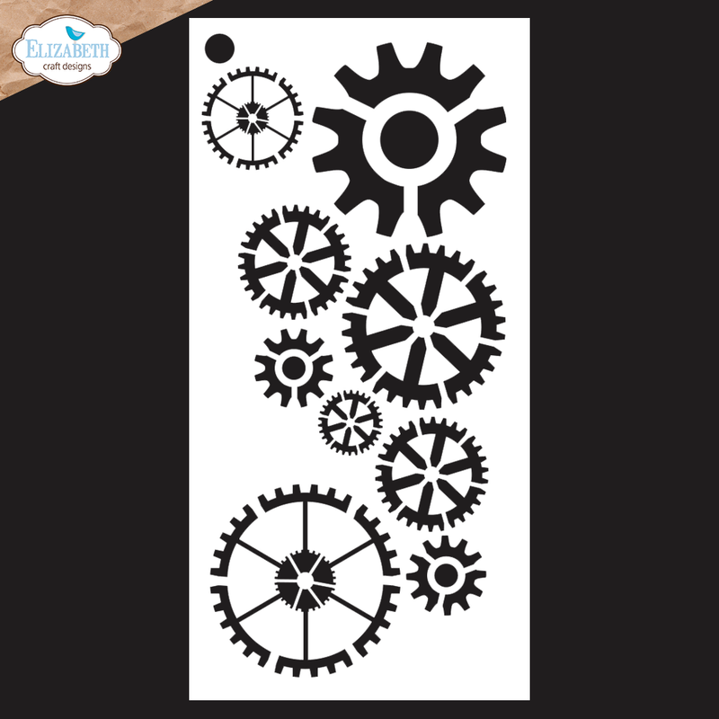 Elizabeth Craft Designs Stencils - Journal Stencils 8, S057