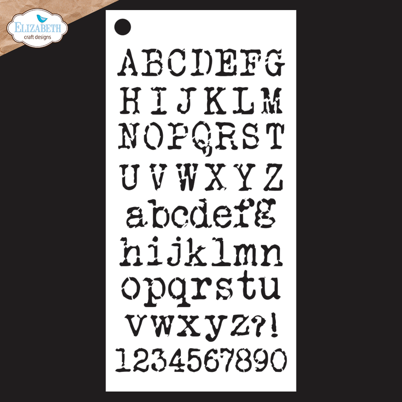 Elizabeth Craft Designs Stencils - Journal Stencils 8, S057