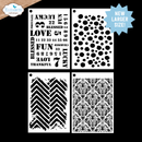Elizabeth Craft Designs Stencils - Journal Stencils 11, S061