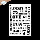 Elizabeth Craft Designs Stencils - Journal Stencils 11, S061