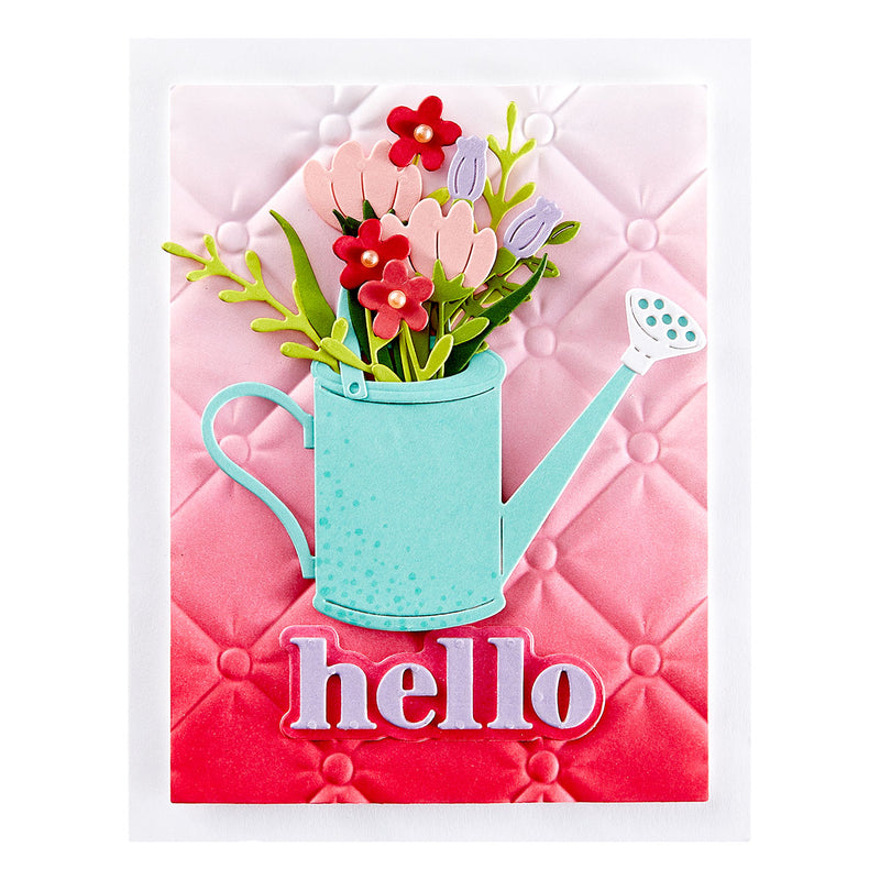 Spellbinders Etched Dies -Hello Smile, S1-154