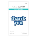 Spellbinders Etched Dies -Thank You, S1-155