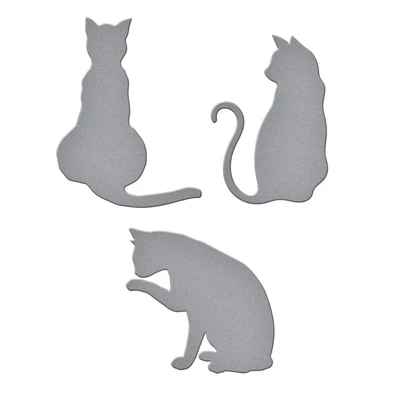 Spellbinders Die D-Lites Etched Dies - Kitty Cats, S2-277