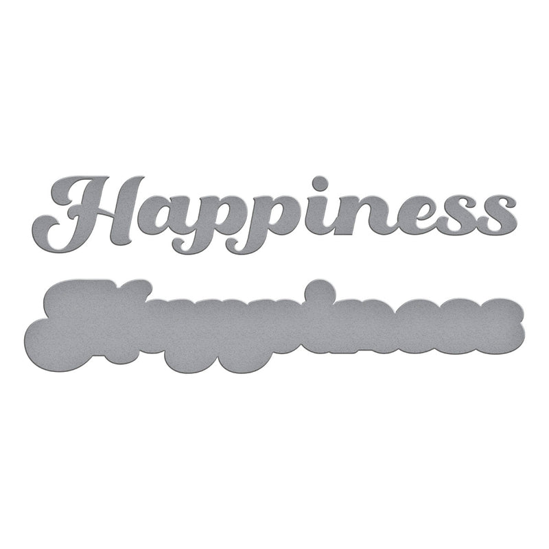 Spellbinders Etched Dies - Happiness, S2-384