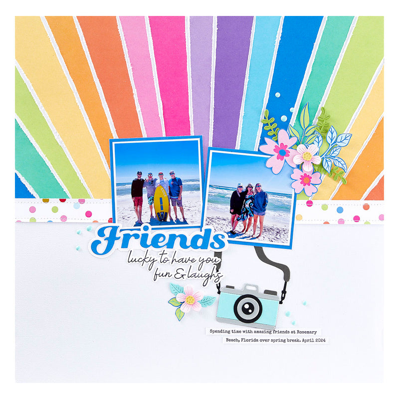 Spellbinders Etched Dies - Friends, S2-385