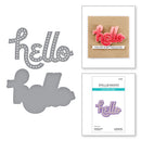 Spellbinders Etched Dies - Stitched Hello, S2-408