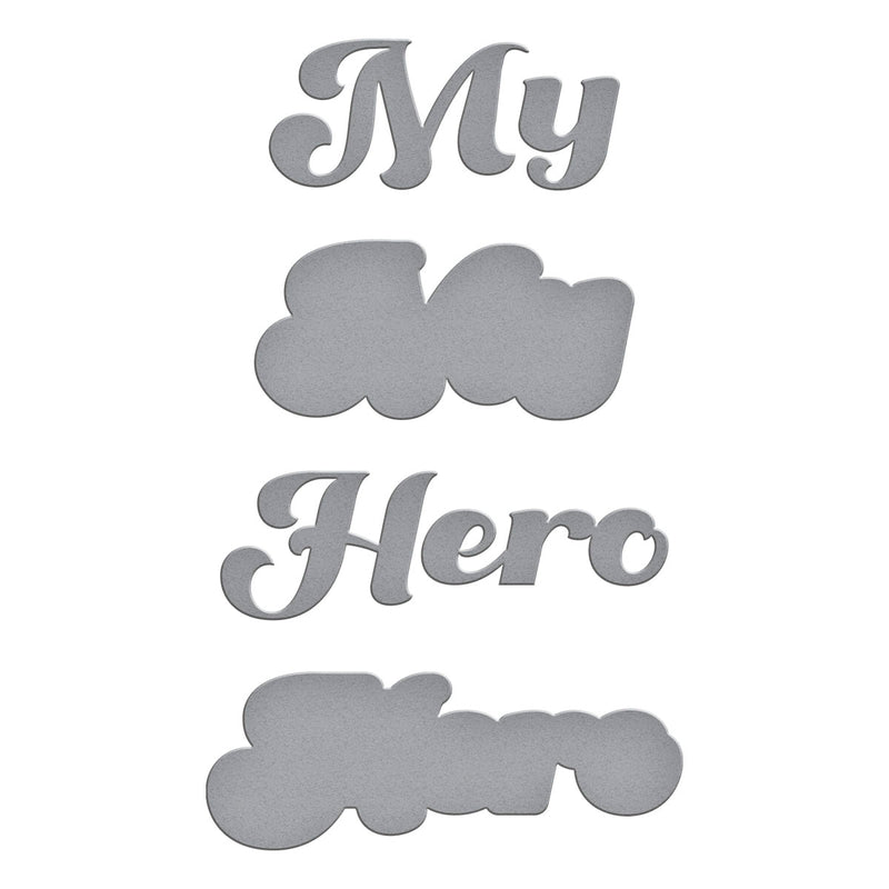 Spellbinders Etched Dies - My Hero, S2-409