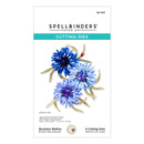 Spellbinders Etched Die Set - Bachelor Button, S2-413