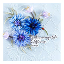 Spellbinders Etched Die Set - Bachelor Button, S2-413