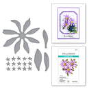 Spellbinders Etched Die Set - Lavender Mountain Daisy, S2-414
