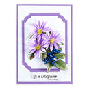 Spellbinders Etched Die Set - Lavender Mountain Daisy, S2-414