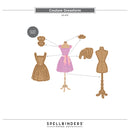Spellbinders - Buttons & Keepsakes I Want It All + Class Kit Bundle, BD-1080 & 1145