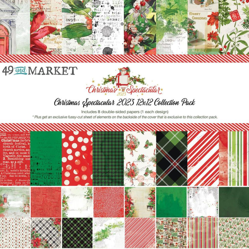 49 & Market 12x12 Collection Pack- Christmas Spectacular 2023, CS23-24234