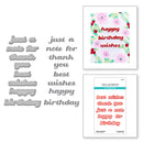 Spellbinders Etched Dies - Popular Sentiments, S3-492