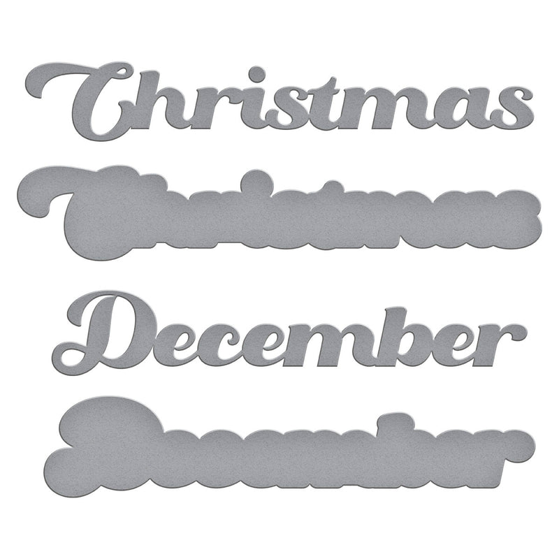 Spellbinders Etched Dies - Christmas & December, S3-520