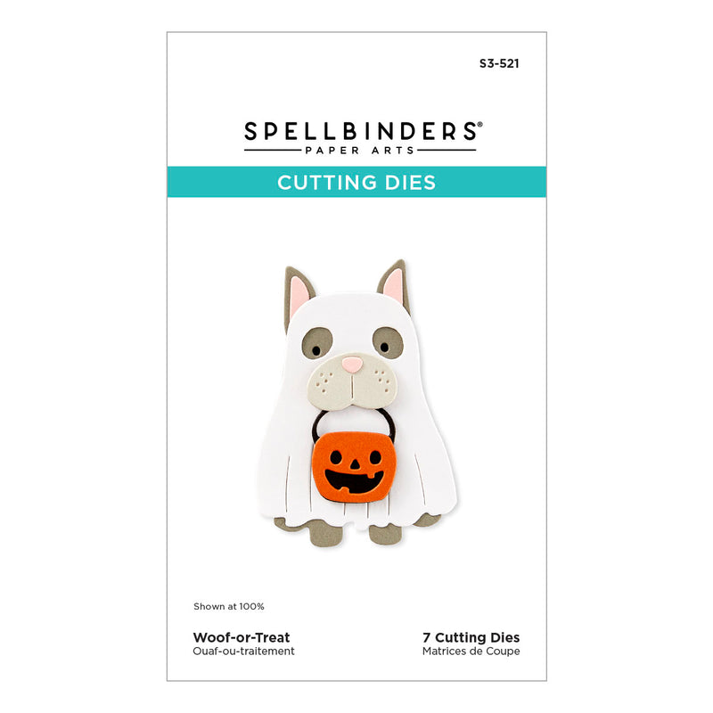 Spellbinders Etched Dies - Woof-or-Treat, S3-521