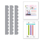 Spellbinders Etched Die Set - Stitch & Dots Scallop Borders, S3-536