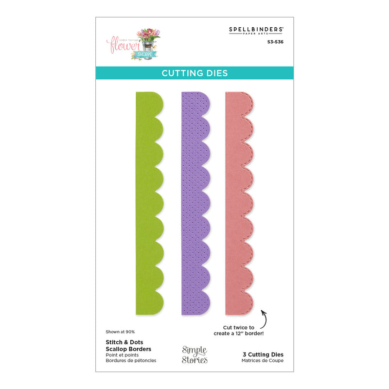 Spellbinders Die Bundle - Simple Vintage Flower Shoppe, BD-0944 Simple Stories