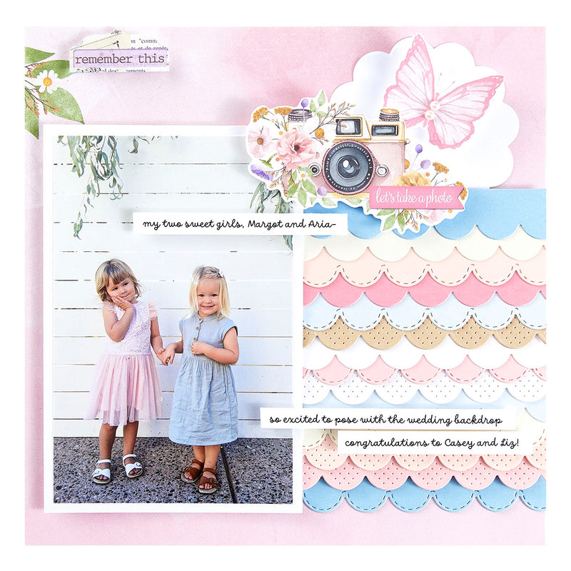 Spellbinders Die Bundle - Simple Vintage Flower Shoppe, BD-0944 Simple Stories