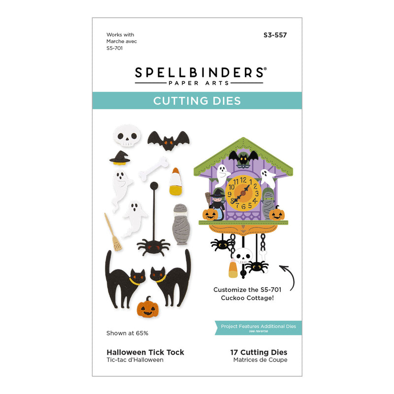Spellbinders Etched Dies - Cuckoo Cottage Die Bundle, BD-0987