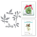 Spellbinders Etched Dies - Winterberry & Mistletoe, S4-1113