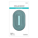 Spellbinders Etched Dies - Essential Modern Ovals S4-1266