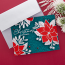 Spellbinders Etched Dies - Poinsettia Bloom, S4-1293