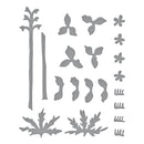 Spellbinders Etched Dies - Delphinium, S4-1326 by: Susan Tierney-Cockburn