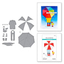 Spellbinders Etched Dies - Dancin' in the Rain, S4-1350