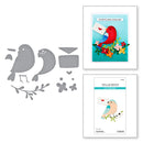 Spellbinders Etched Dies - Love Note Bird, S4-1352
