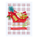 Spellbinders Etched Dies - Delivering Joy Sleigh,  S4-1358
