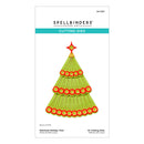 Spellbinders Etched Dies - Stitched Holiday Tree, S4-1367