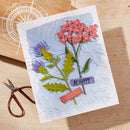 Spellbinders Etched Dies - Field Notes Wildflowers, S4-1369
