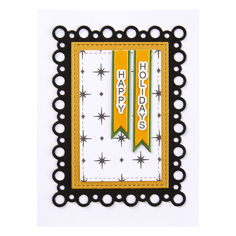 Spellbinders Etched Dies - Nested Tree Frame, S4-1376