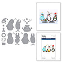 Spellbinders Etched Dies - Playful Penguins, S4-1380