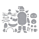 Spellbinders Etched Die Set - Rocky the Dancin' Yeti, S4-1393