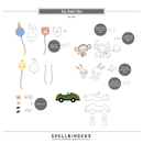 Spellbinders Etched Die Set - Go Cart Go, S4-1400