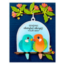 Spellbinders Etched Die Set - Pretty Birds, S4-1406