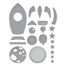 Spellbinders Etched Dies - To the Moon,  S4-1418 by Simon Hurley