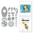 Spellbinders Etched Dies - To the Moon,  S4-1418 by Simon Hurley