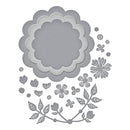 Spellbinders Etched Die Set - Scallop Journal Cards, S4-1438 Simple Stories