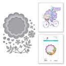 Spellbinders Etched Die Set - Scallop Journal Cards, S4-1438 Simple Stories