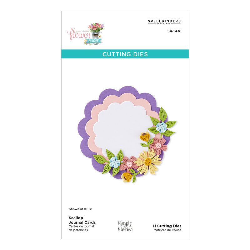 Spellbinders Die Bundle - Simple Vintage Flower Shoppe, BD-0944 Simple Stories
